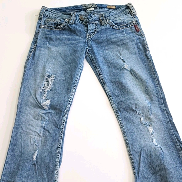 💕SOLD 💕Silver Jeans- Tuesday Boot - Boot Cut Jean W28/L33 - Picture 2 of 7